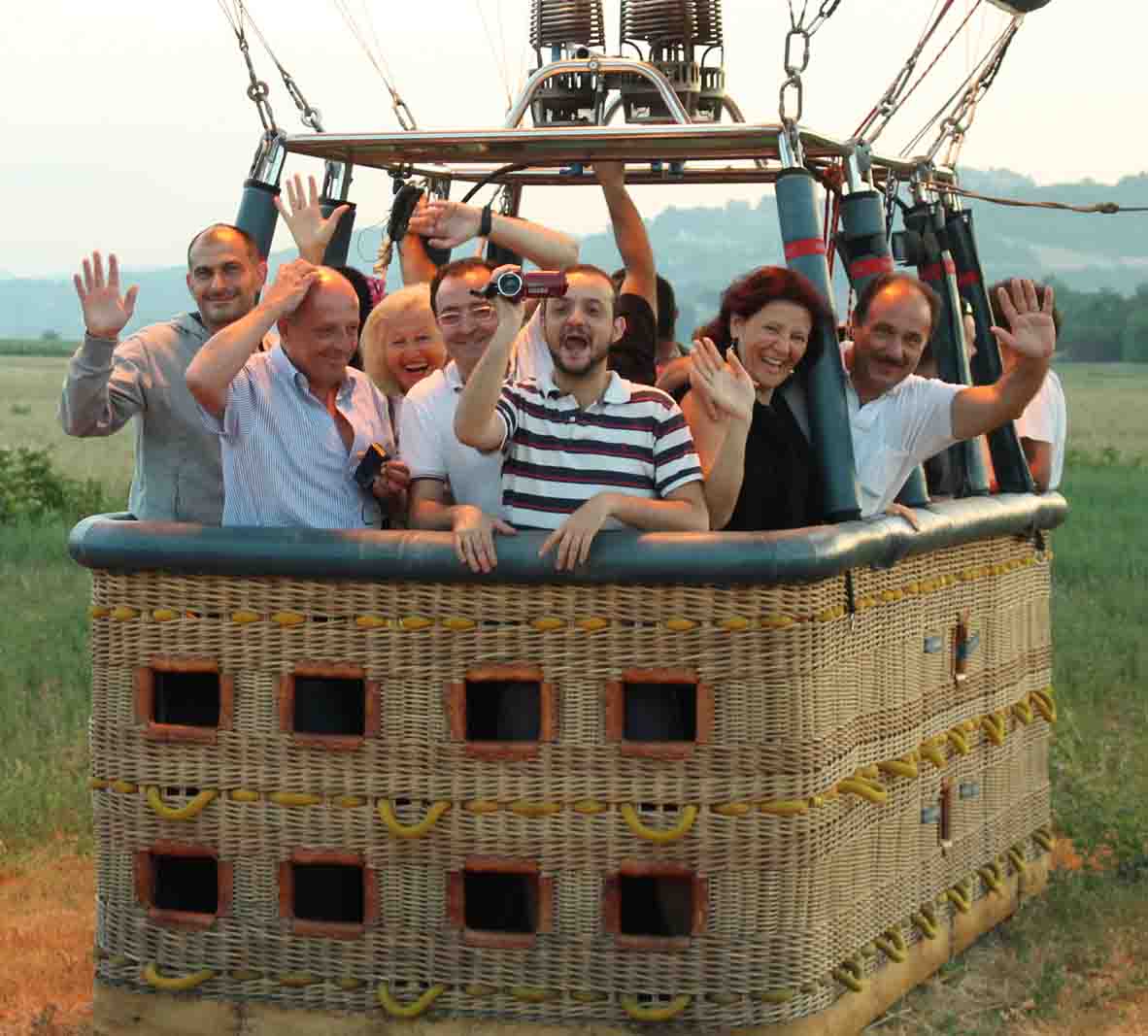 Volo in mongolfiera di Gruppo 3
