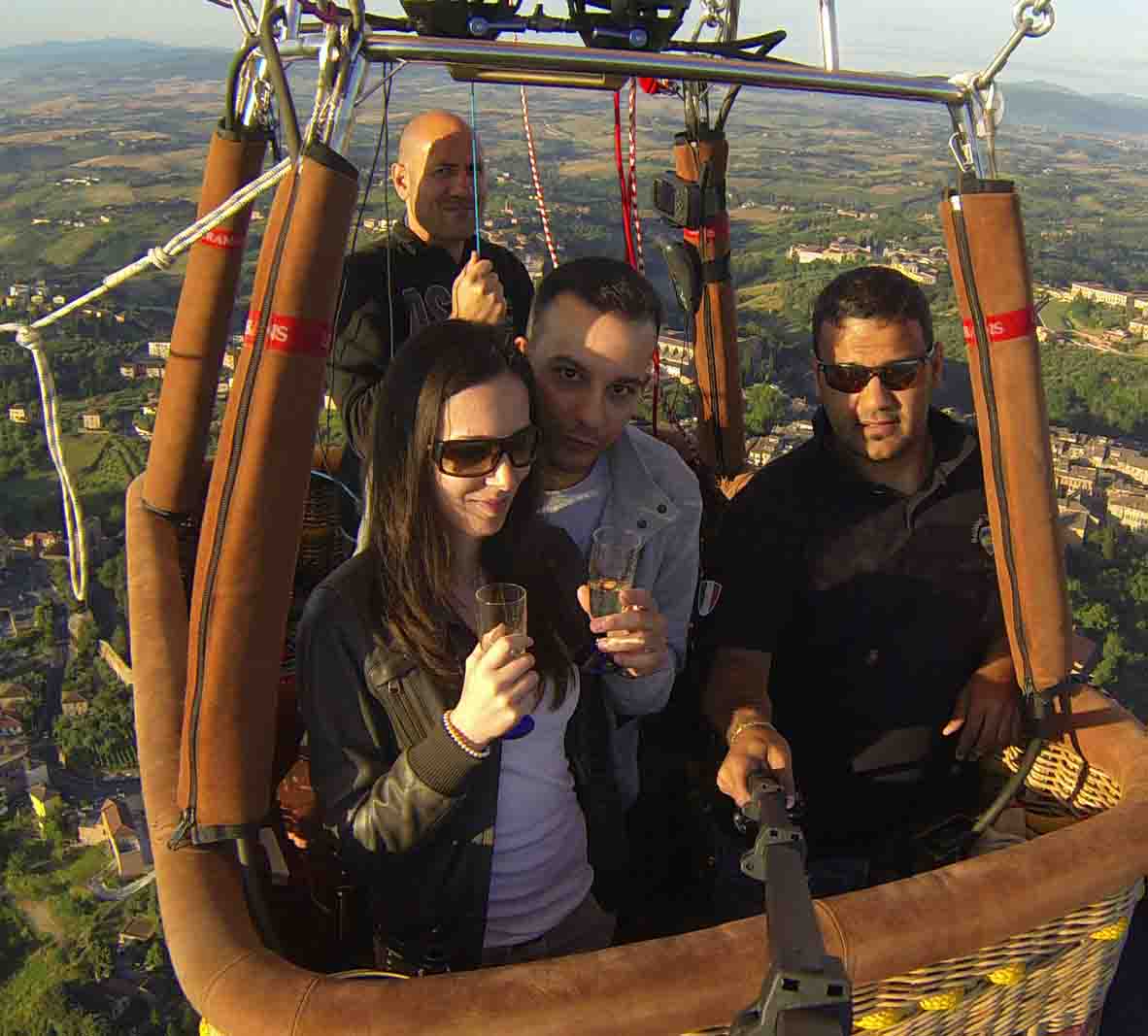 Volo in mongolfiera esclusivo
