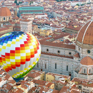 Volo privato in mongolfiera da Firenze