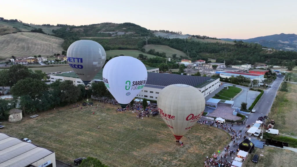tethered event hot air balloons